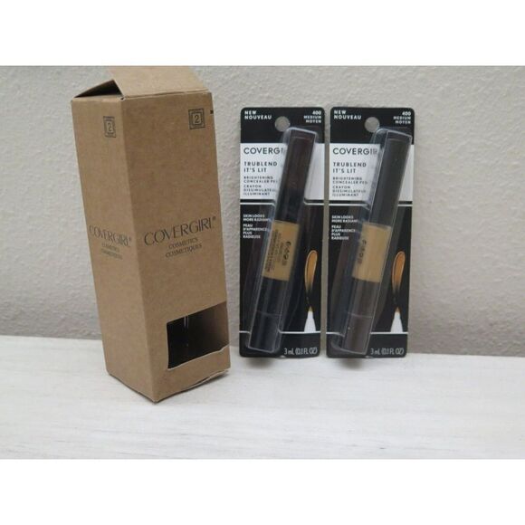 Covergirl Tru Blend It's Lit Brightening Concealer Pen #400 MEDIUM NEW  in Box - Picture 1 of 6